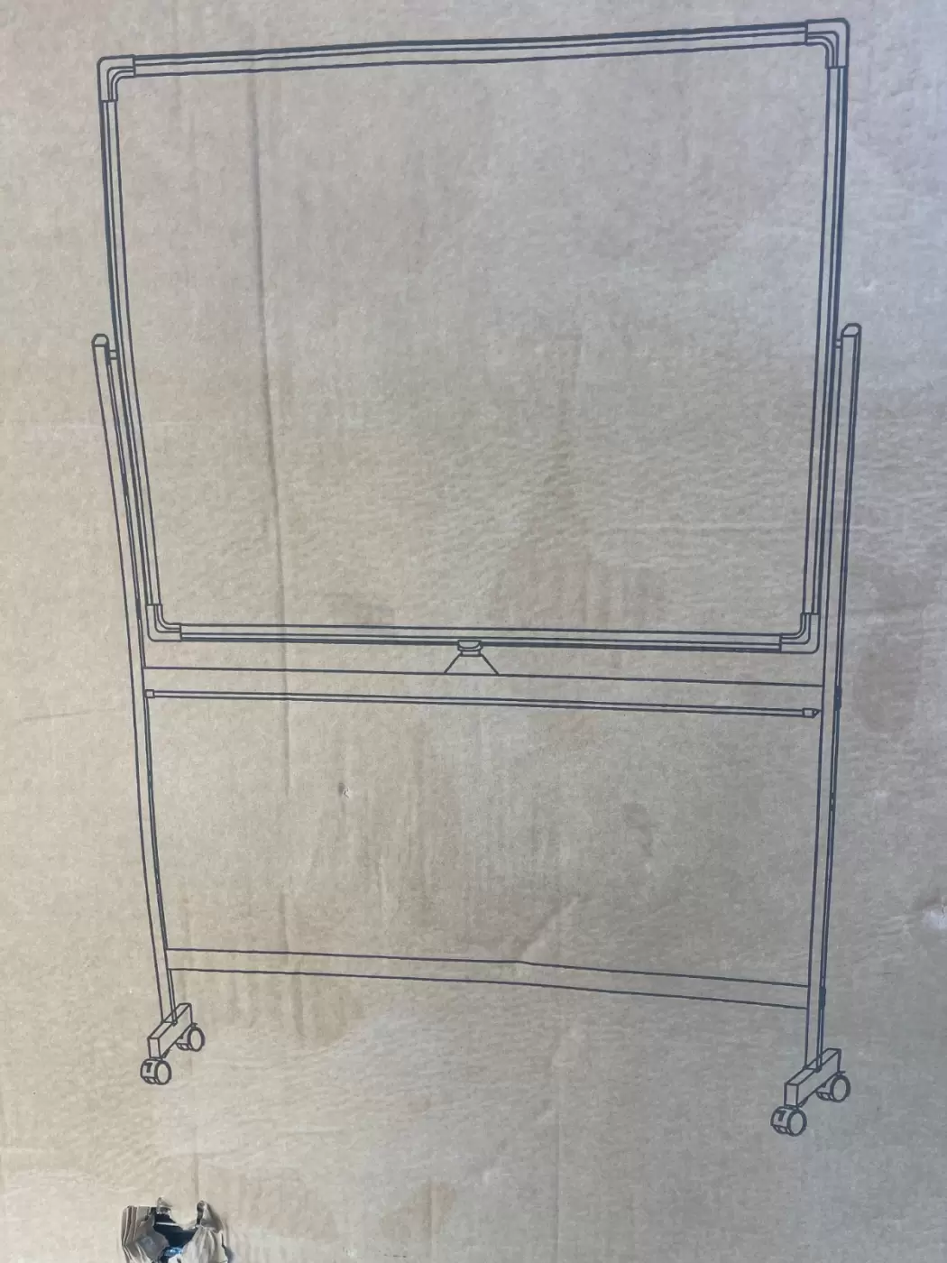 Mobile Whiteboard 120cm by 90cm