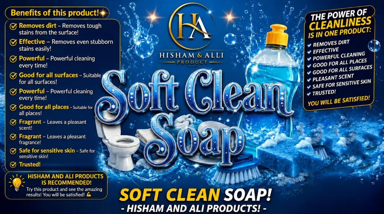 Soft clean soap - PureAqua wash 1000ml